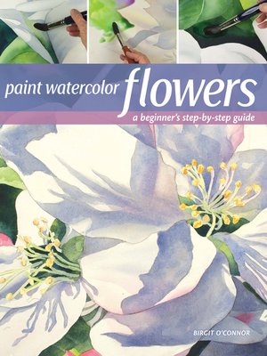 cover image of Paint Watercolor Flowers
